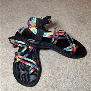 Chaco Multicolor Strappy Sandals
